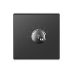 Light Switch dimmer 500W Black 32*88*86mm