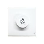 Light dimmer 500W Matte White 32*88*86mm