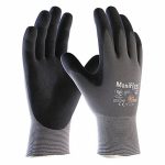 MaxiFlex Ultimate Safety Gloves, Nitrile Coated Grip, Multiple applications, size Large