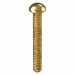 Mach Screw, Rnd, 10-32x1 1/2 L, PK100