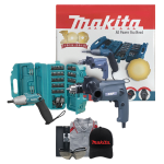 2 Piece Combo Kit: Hammer Drill, Chuck 13mm, For Steel , Wood , Masonry , 710W & Cordless Screwdriver With set 80 Pcs bit ,4.8V - Image 2