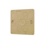 اغطية كمبوزيت مقاس داخلي 50* 50 سم – مقاس الإطار 60*60 سم