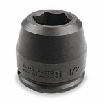 Impact Socket, Socket Size 2 1/4 inch, Socket Shape 6-Point, Drive Type Impact, Drive Size 1 1/2 inch