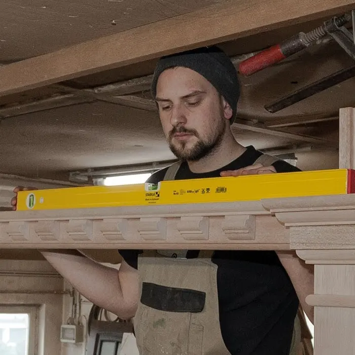 NMqRFG5JOicQ.webp Spirit Level 60cm, 2 Vials, Type 80 AS, Made In Germany - Image 1