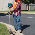 Petrol Edger, 4‑Stroke, 25.4 cc, 0.6L , 6.6kg