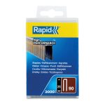 Narrow Crown Gun Staples, Leg Length 25 mm, No.90, 3000 Pieces, Galvanized - Image 3