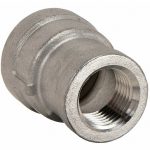 Reducing Coupling: 316 Stainless Steel, 3/4 in x 1/2 in Fitting Pipe Size, Female NPT x Female NPT - Image 2