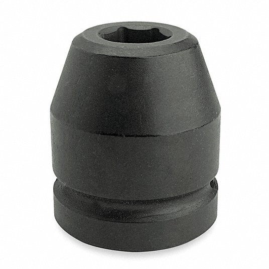 PNpz_1-69.jpg Impact Socket, Socket Size 1 9/16 in,6-Point, Drive Size 1 in - Image 1