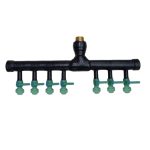 PPR Thermal Manifold Size 63×32 mm Insulated 7 Line