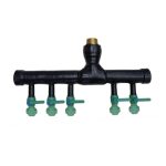 PPR Thermal Manifold Size 75×25 mm Insulated 5 Line