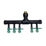 PPR Thermal Manifold Size 90×32 mm Insulated 5 Line