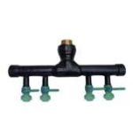 PPR Thermal Manifold Size 63×32 mm Insulated 4 Line