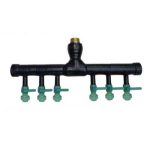 PPR Thermal Manifold Size 75×32 mm Insulated 6 Line