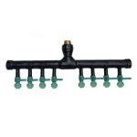 PPR Thermal Manifold Size 75×32 mm Insulated 8 Line
