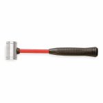 Soft Face Hammer, 8 oz Head Weight, 1 inch Hammer Tip Dia., 12 inch Overall Length