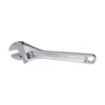 Satin Chrome Adjustable Wrench 10"