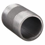 Nipple: 3/4Inch, Male, NPT, Grade B Steel, 4inch L, Threaded on Both Ends, Schedule 80