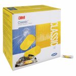 Ear Plugs, Cylinder, 31 dB NRR, Gen Purpose, Uncorded, Disposable, Roll-Down, Yellow, 200 PK - Image 2