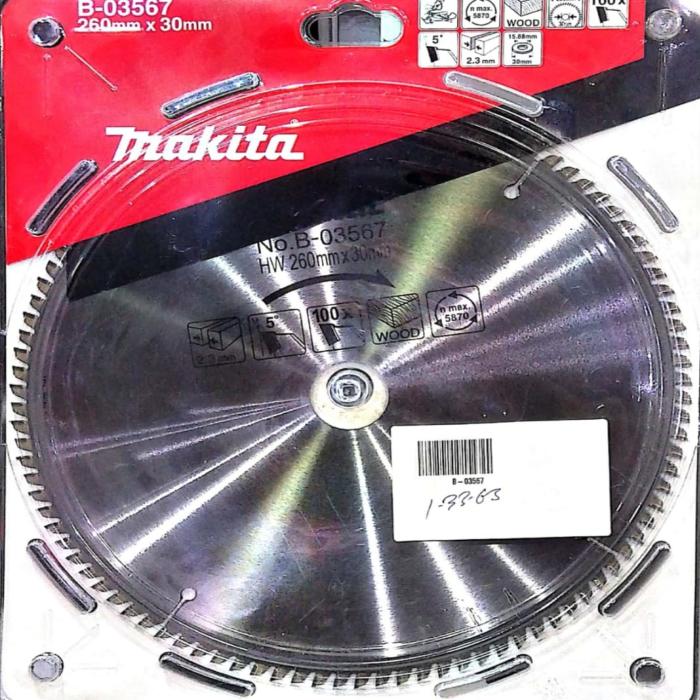 QtbIlRD.jpg CIRCULAR SAW BLADE (10-1/4) 260MMX30MMX100T FOR WOOD - Image 1