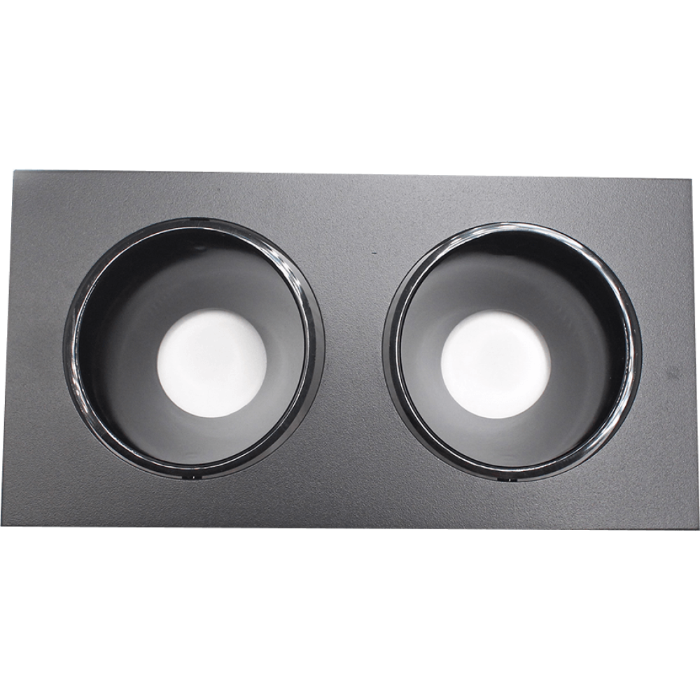 RAMES-ALUMINUM-RECESSED-LUMENZ-Black-DOUBLE-Square-1000x1000-1.png RAMES ALUMINUM RECESSED LUMENZ Black DOUBLE Square - Image 1