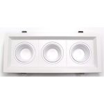 RAMES ALUMINUM RECESSED LUMENZ TRIPPLE white Square