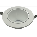 RAMES ALUMINUM RECESSED LUMENZ White Single ROUND-140 mm