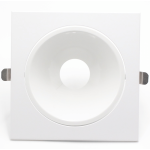 RAMES ALUMINUM RECESSED LUMENZ White Single Square