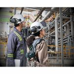 Hard Hat, Front Brim, Type 1, Polyethylene, Pinlock (4-Point) - Image 2