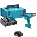 Cordless Rivet Gun, 18V, Pulling Force 10kN, Length of Stroke 25mm, 2.2kg - Image 4