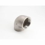 90° Elbow: 316 Stainless Steel, 1 in x 1 in Fitting Pipe Size, Female NPT x Female NPT, Class 150