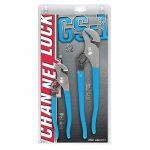 Straight Jaw Self-Adjusting Tongue and Groove Plier Sets