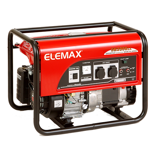 SH3900EX-1.png مولد كهرباء بنزين ، 3.9 كيلو فولت أمبير ، سعة خزان الوقود 17 لتر ، 46 كغ ، صنع في اليابان - الصورة 1