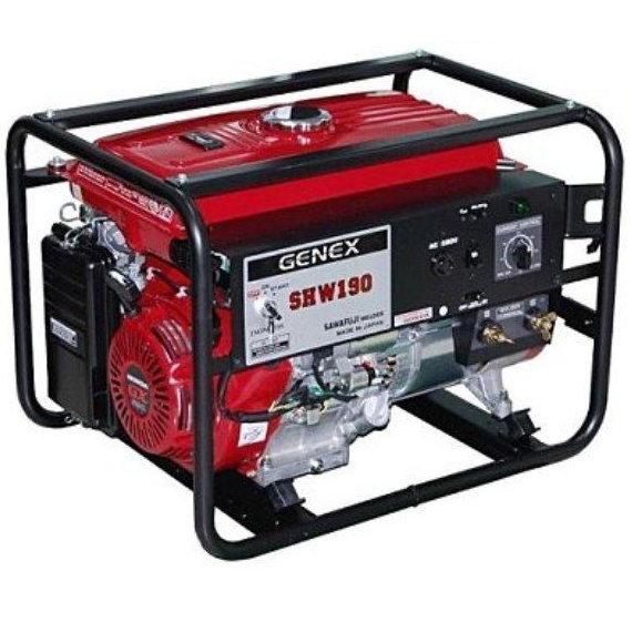 SHW190.png Gasoline Welder Generator, Rated Power 3 KVA, Welding Range 50-190 Ampere, Engine - Honda GX390, Fuel Tank 17 Liters, 220V-60HZ - Image 1