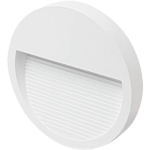 Step Light 3 watt white Body Round