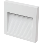 Step Light 3 watt white Body square warm white