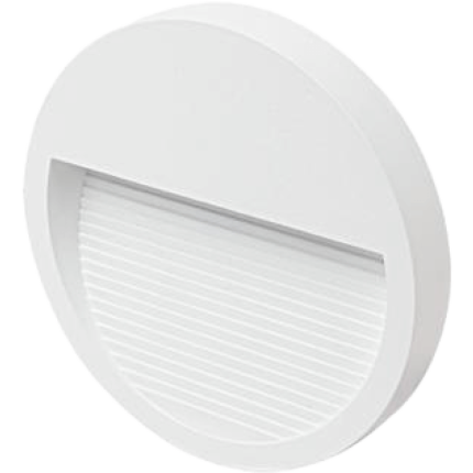 لمبة درج 6 وات ابيض دائري أضاءة أصفر