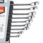 Open-End Combination Wrench Set, 9 pieces, Size 8 -18mm