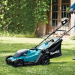 Cordless Lawn Mower, 330 mm, 18V, Plastic Deck, 8 stages, 4,300 rpm, 11.8 kg