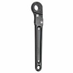 Flare Nut Wrench, Alloy Steel, Black Oxide, 18 mm Head Size, 7 1/4 inch Overall Length