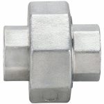 Union, 304 Stainless Steel, 1/4Inch x 1/4Inch Fitting Pipe Size, Female NPT x Female NPT, Class 150 - Image 2