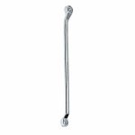 Box End Wrench, Chrome, 27 mm_30 mm Head Size, 16 inch Overall Length, Offset Head