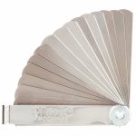 Feeler Gauge Set, Thickness Range 0.04 mm to 1.00 mm, Number of Feeler Blades 25