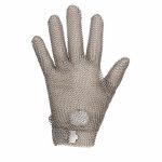 NORTH, Cut Resistant Glove, Silver, Reversible, L3PVC9 - Image 2