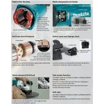 Machine For Grinding 7 inches , Large Trigger Switch, 2200W, 5.64kg - Image 4