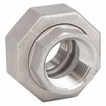 Union, 304 Stainless Steel, 3/4Inch x 3/4Inch Fitting Pipe Size, Female NPT x Female NPT, Class 150 - Image 2
