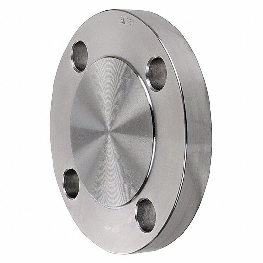 VXOT2f98pSci.jpg Pipe Flange: Blind Flange, 316/316L Stainless Steel, 1 in Pipe Size, 4 7/8 in Flange Outside Dia, Class 300 - Image 1
