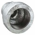 Reducing Coupling: Malleable Iron, 2 in x 1 in Pipe Size, NPT x NPT, Class 300 - Image 2