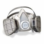 Half Mask Respirator Kit, 5000 Series, S, Includes (2) Organic Vapor (OV) Cartridge