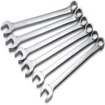 SK Hand Tool, 12 Point Combination Wrench Set, 6-Piece