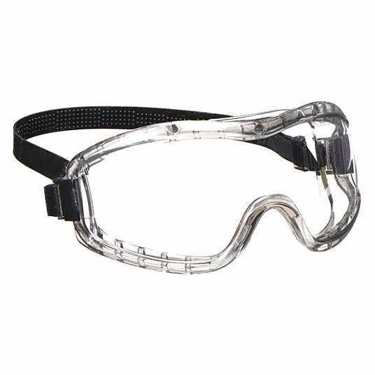 WUnCakAH8JrK-1.jpg نظارة كيميائية مضادة للضباب, تصنيف ANSI للغبار / الرش D3 / D4, غير مباشر, رمادي, شفاف - الصورة 1